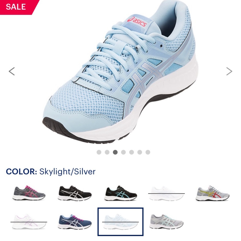 Sky Blue ASICS Gel-Contend 5 Running Sneakers